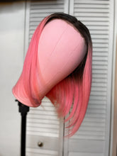 Load image into Gallery viewer, Ombré Pink Bob Wig
